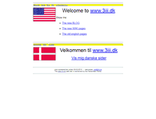 Tablet Screenshot of 3iii.dk